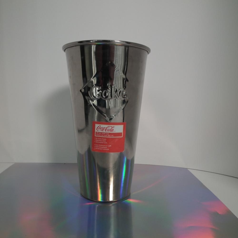 Coke-a-Cola Stainless Steel Malt Cup From WDW